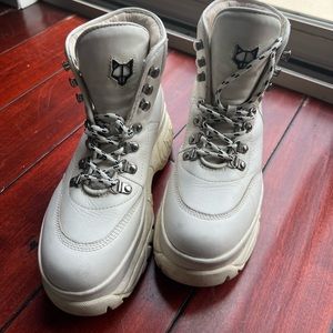 White Naked Wolfe Space Boots